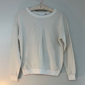 Jungmaven Cream Crewneck Sweater